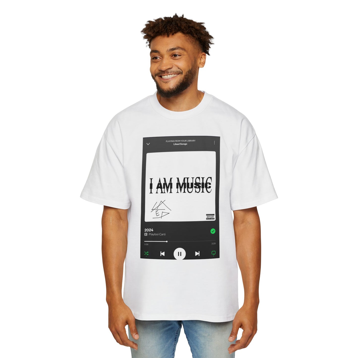 Men's Heavy Oversized Tee