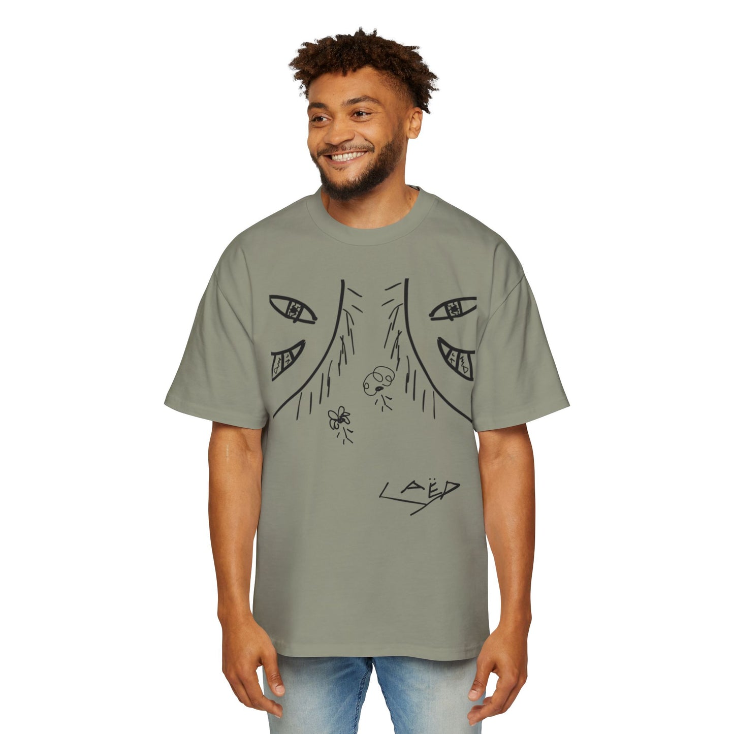 Men's Heavy Oversized Tee