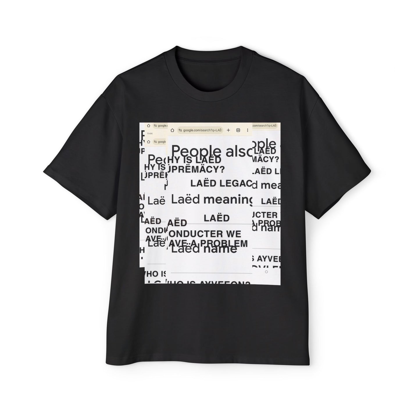 Men's Heavy Oversized Tee