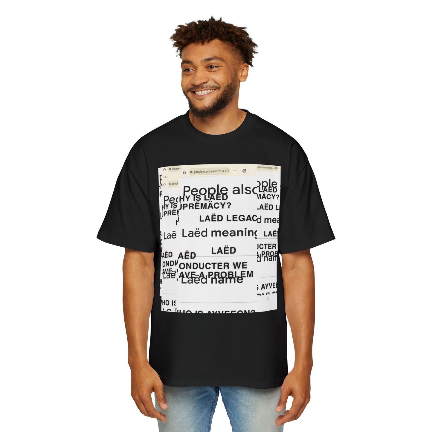 Men's Heavy Oversized Tee