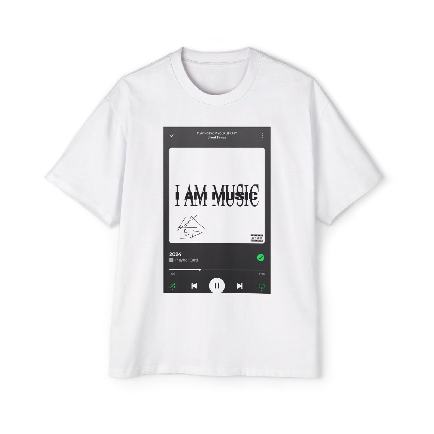 Men's Heavy Oversized Tee