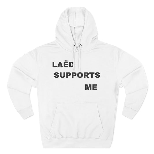Three-Panel Fleece Hoodie