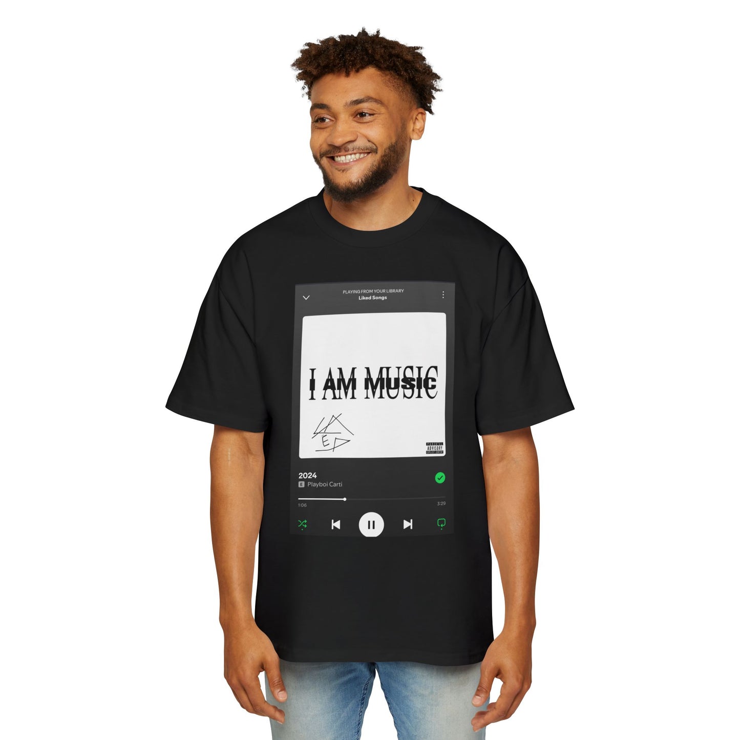 Men's Heavy Oversized Tee
